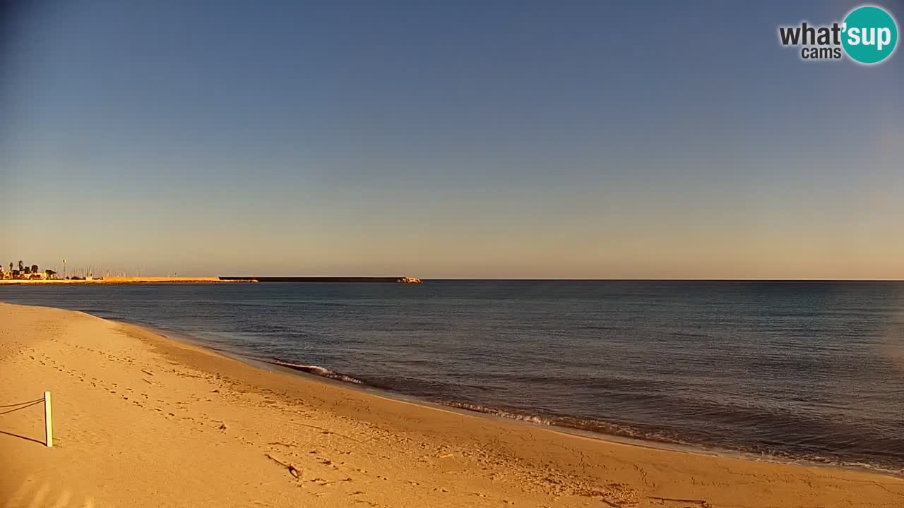 Live-Webcam Strand La Caletta – Budoni – Sardinien – Italien