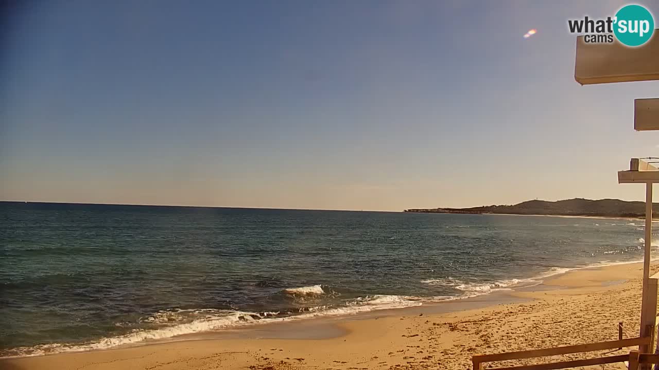 Live-Webcam Strand La Caletta – Budoni – Sardinien – Italien