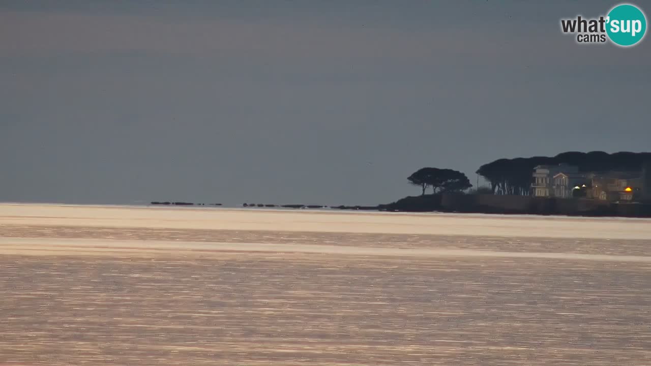 Spletna kamera v živo Plaža La Caletta – Budoni – Sardinija – Italija