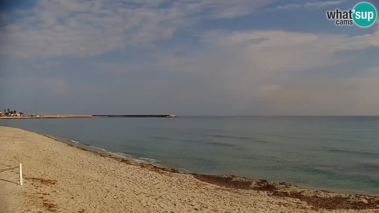 Spletna kamera v živo Plaža La Caletta – Budoni – Sardinija – Italija