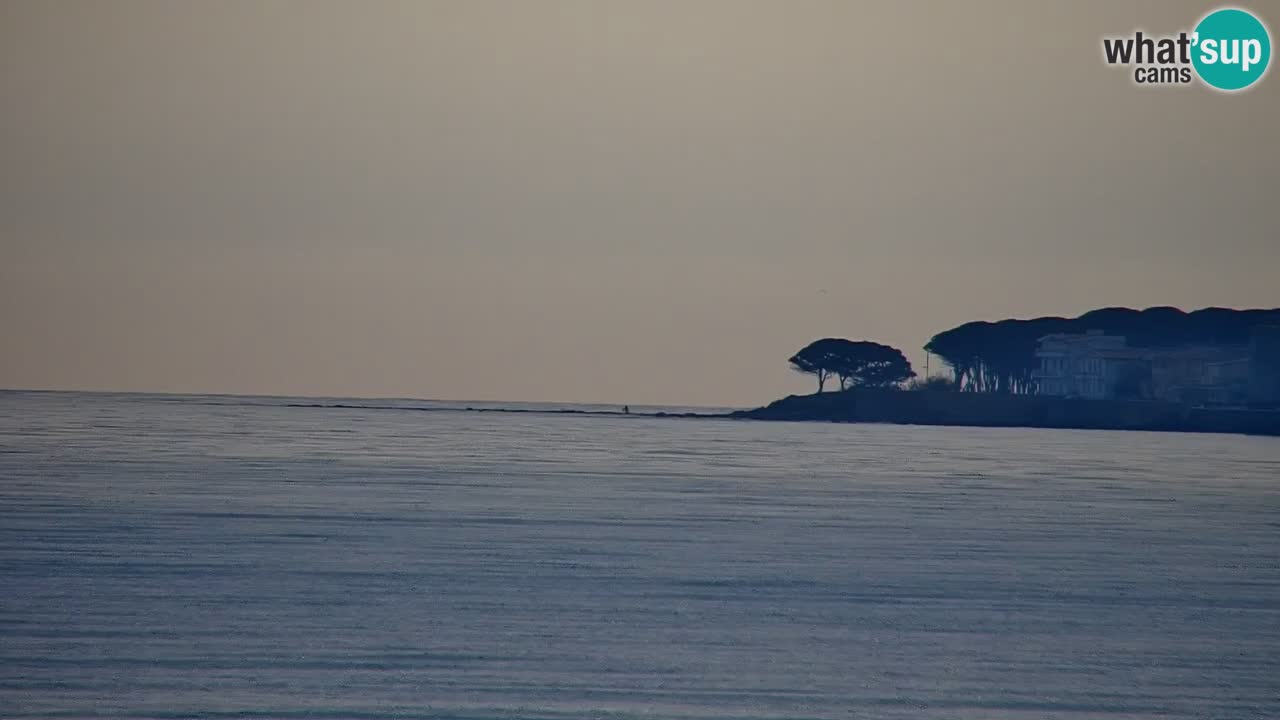 Spletna kamera v živo Plaža La Caletta – Budoni – Sardinija – Italija