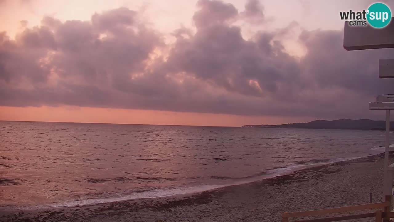 Web kamera uživo La Caletta plaža – Budoni – Sardinija – Italija