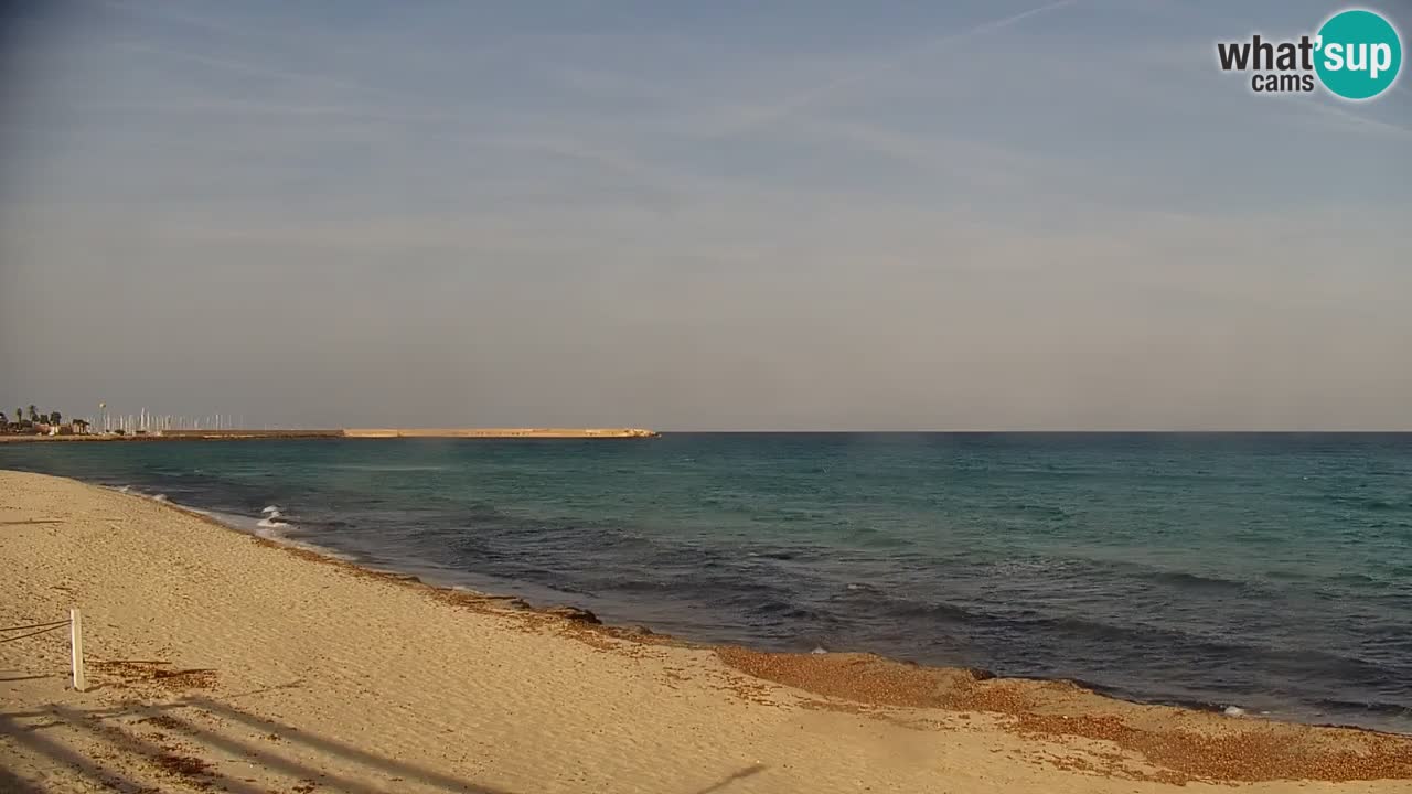 Web kamera uživo La Caletta plaža – Budoni – Sardinija – Italija