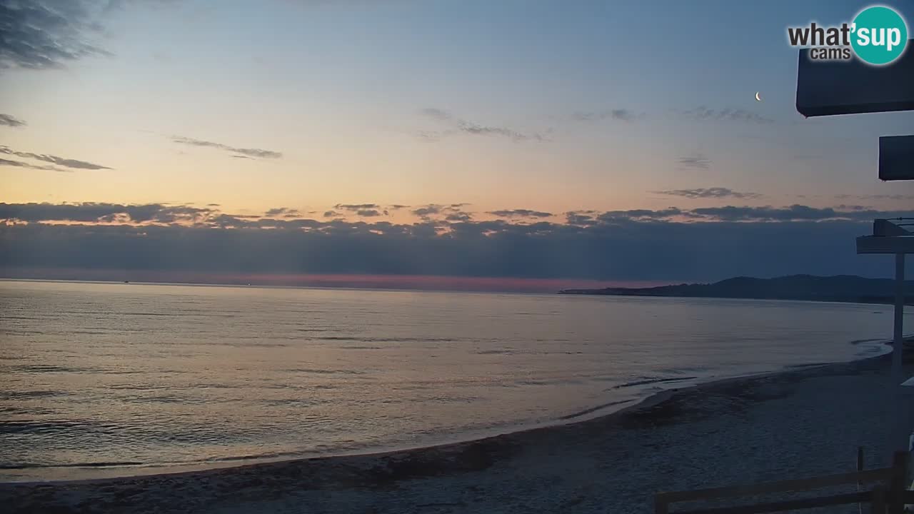 Live-Webcam Strand La Caletta – Budoni – Sardinien – Italien