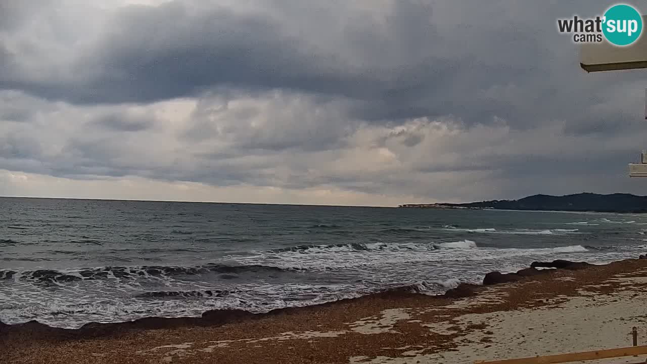 Web kamera uživo La Caletta plaža – Budoni – Sardinija – Italija