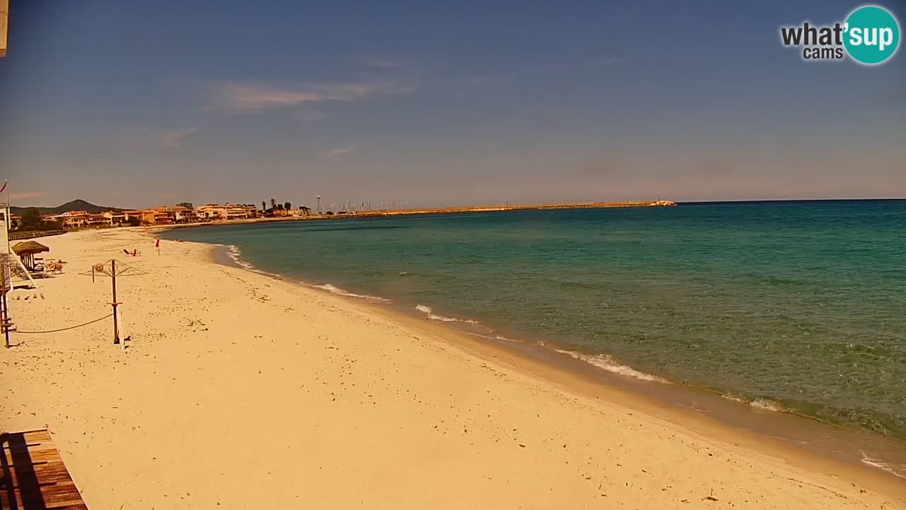 Live webcam La Caletta beach – Budoni – Sardinia – Italy