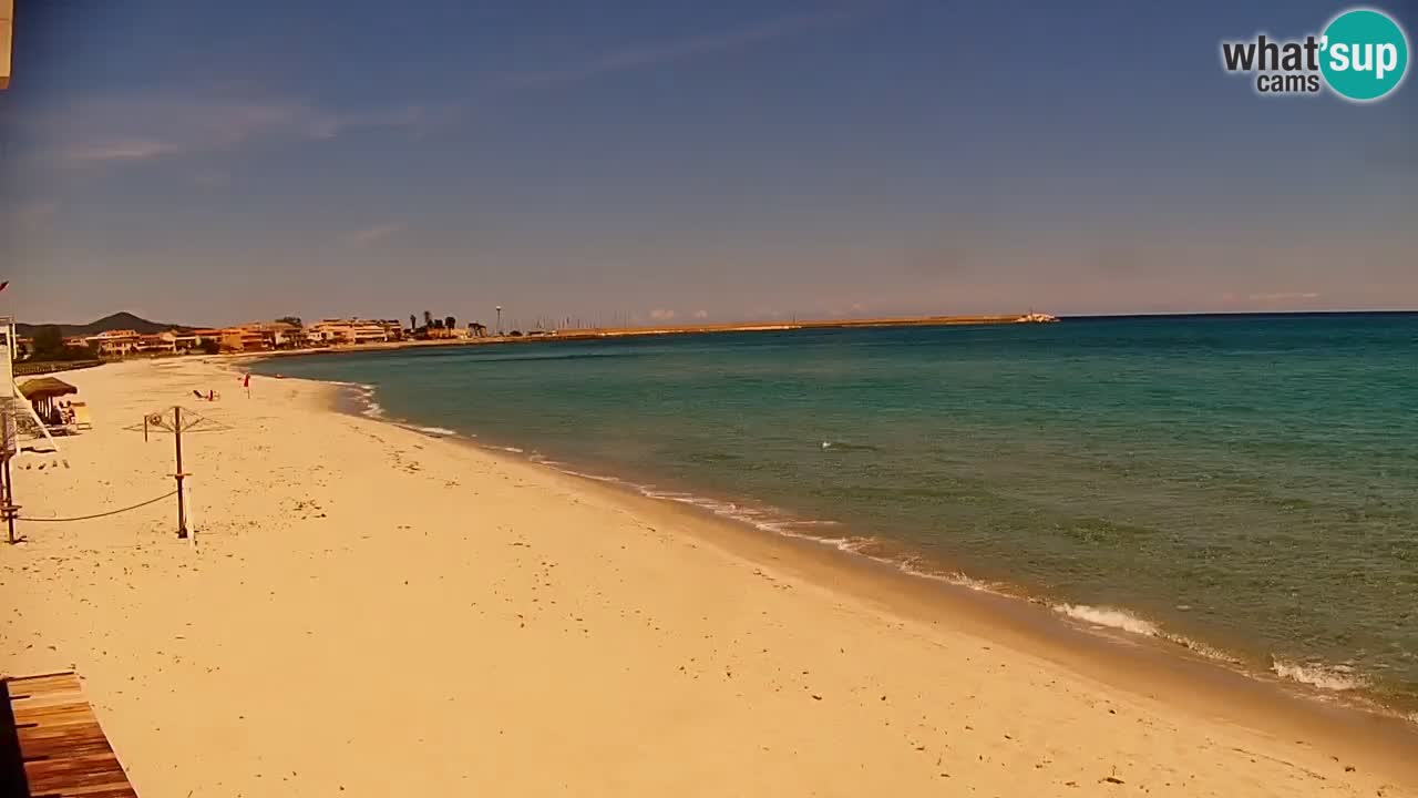 Live webcam La Caletta beach – Budoni – Sardinia – Italy