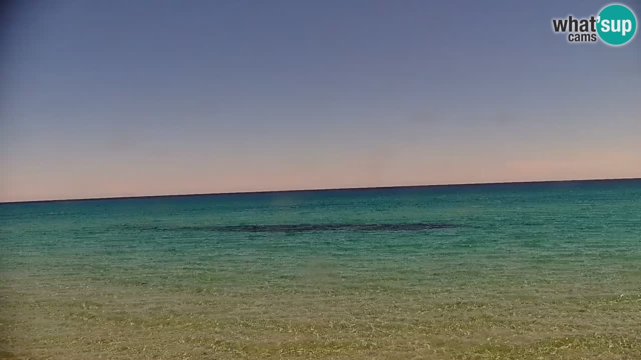 Spletna kamera v živo Plaža La Caletta – Budoni – Sardinija – Italija