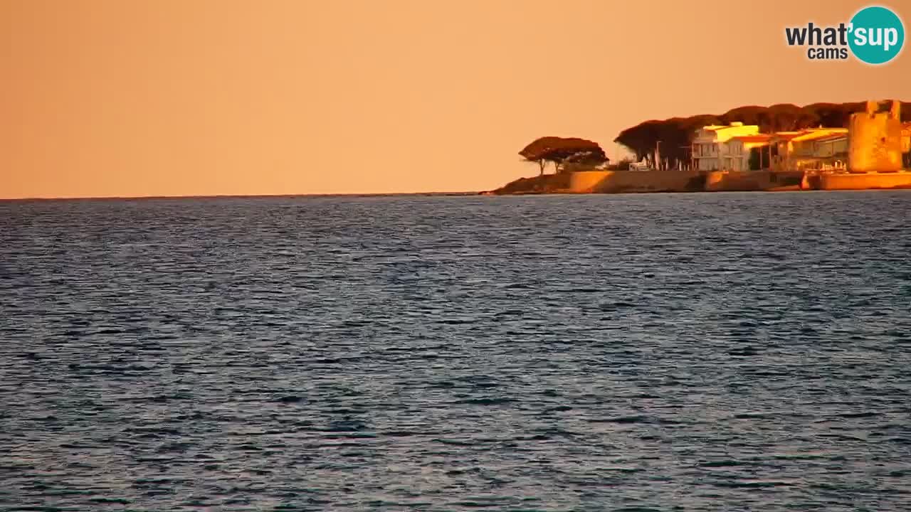 Spletna kamera v živo Plaža La Caletta – Budoni – Sardinija – Italija