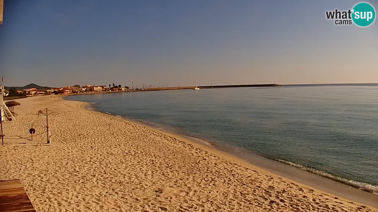 Live webcam La Caletta beach – Budoni – Sardinia – Italy