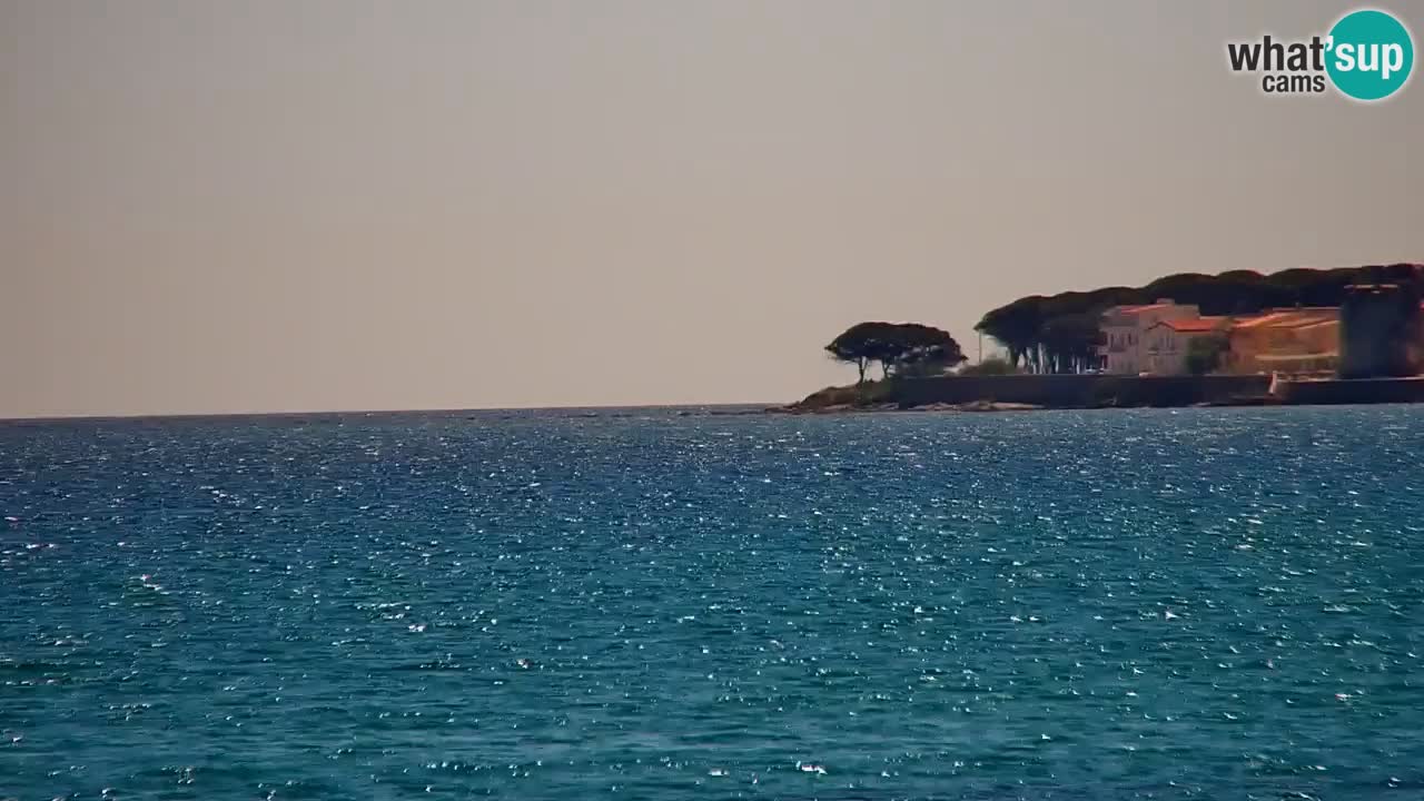 Spletna kamera v živo Plaža La Caletta – Budoni – Sardinija – Italija
