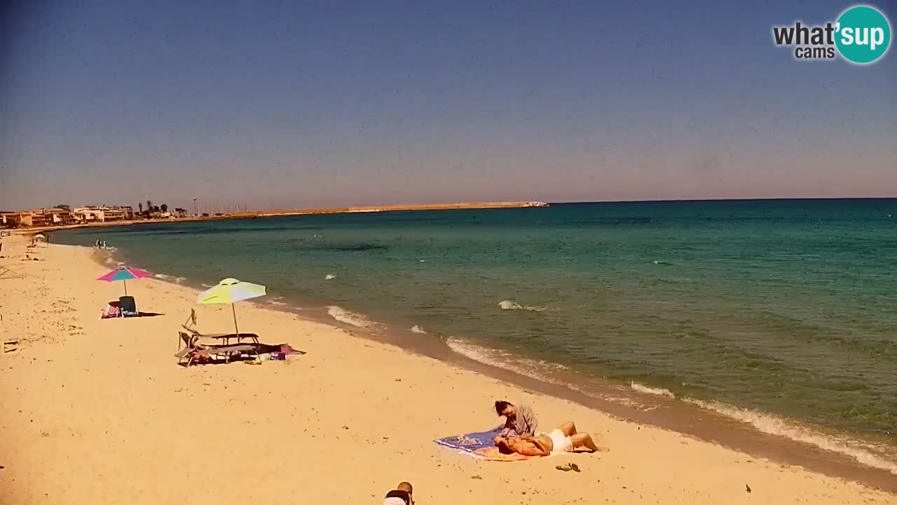Live webcam La Caletta beach – Budoni – Sardinia – Italy