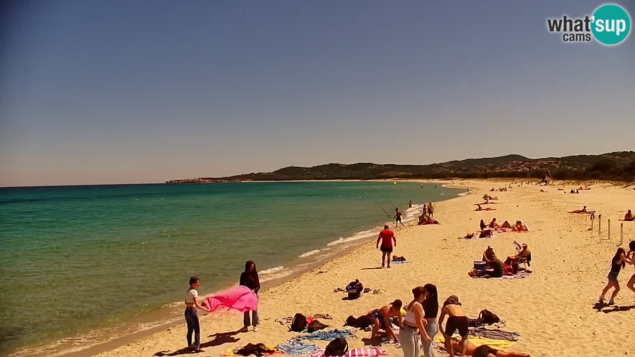 Live-Webcam Strand La Caletta – Budoni – Sardinien – Italien