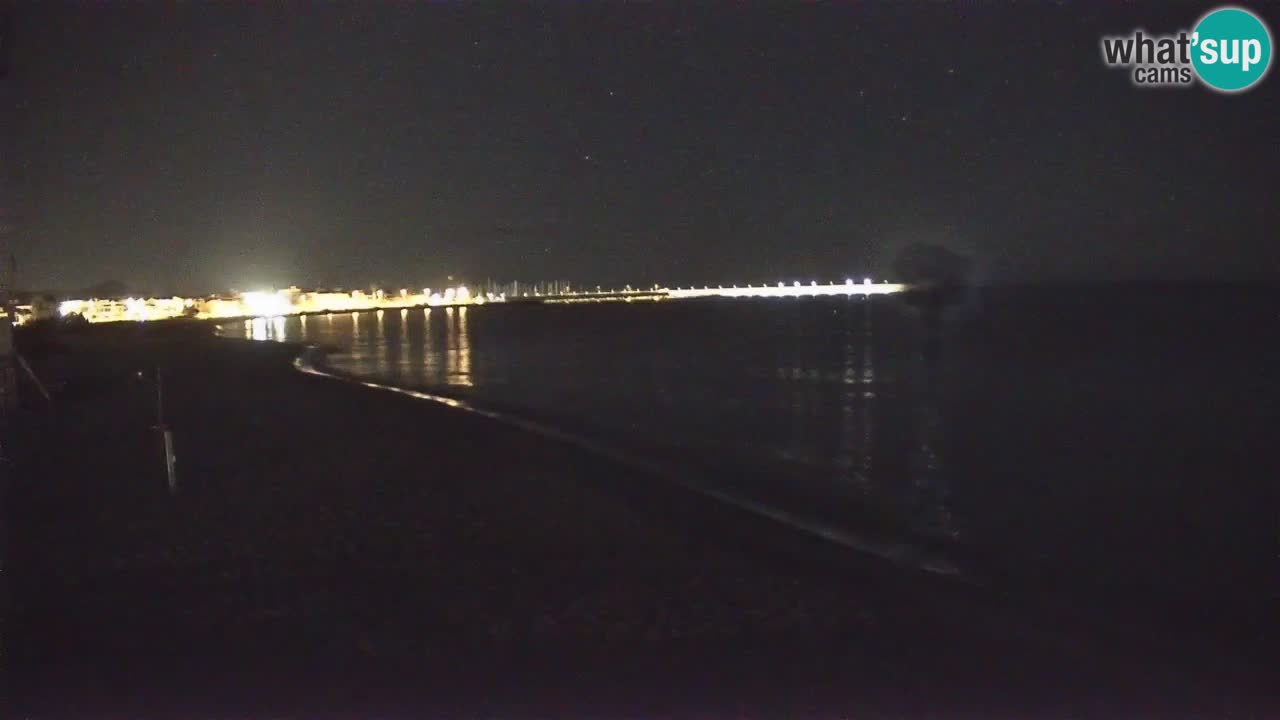 Live-Webcam Strand La Caletta – Budoni – Sardinien – Italien