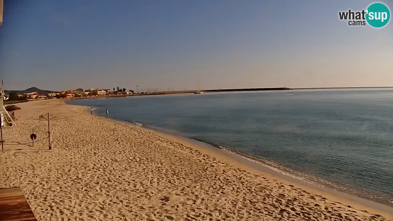 Live webcam La Caletta beach – Budoni – Sardinia – Italy