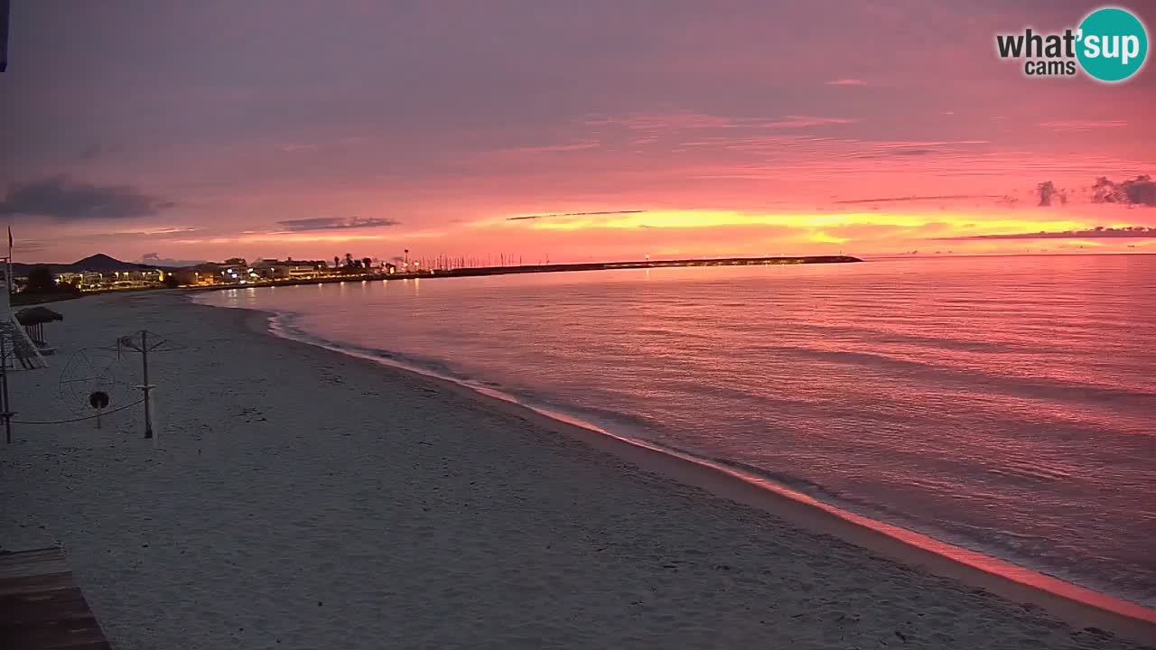 Live webcam La Caletta beach – Budoni – Sardinia – Italy
