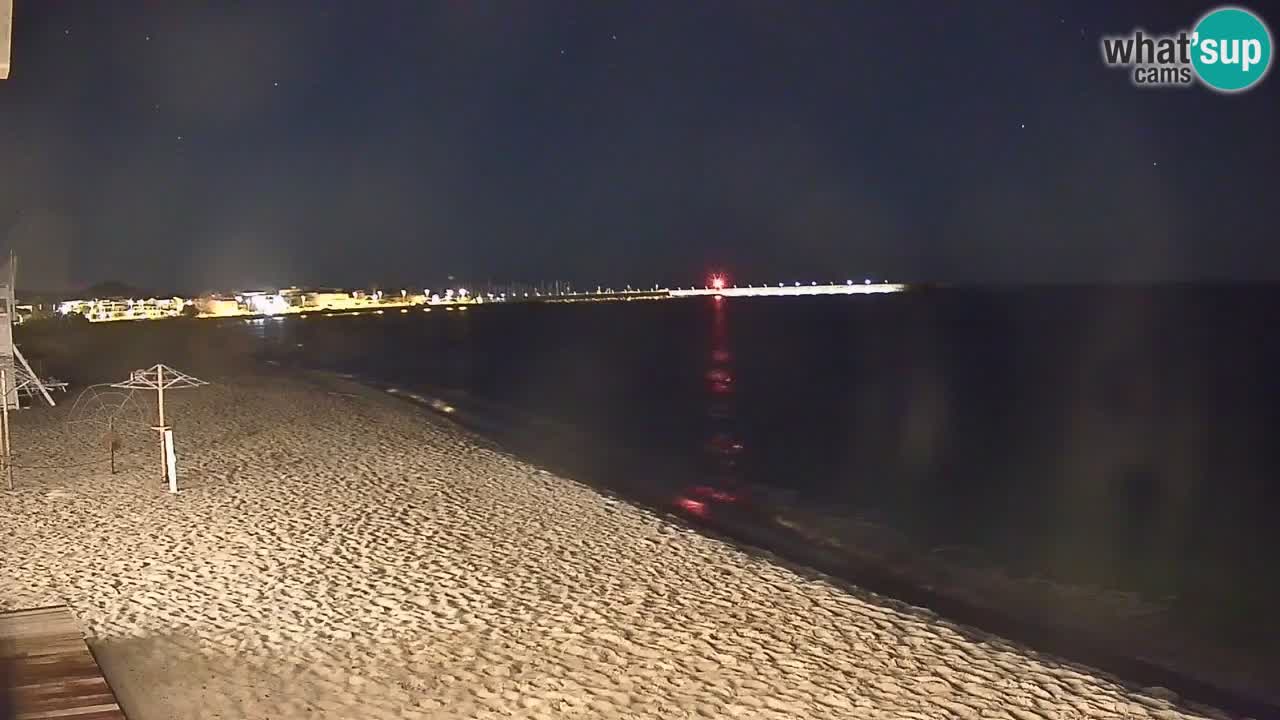 Live webcam La Caletta beach – Budoni – Sardinia – Italy