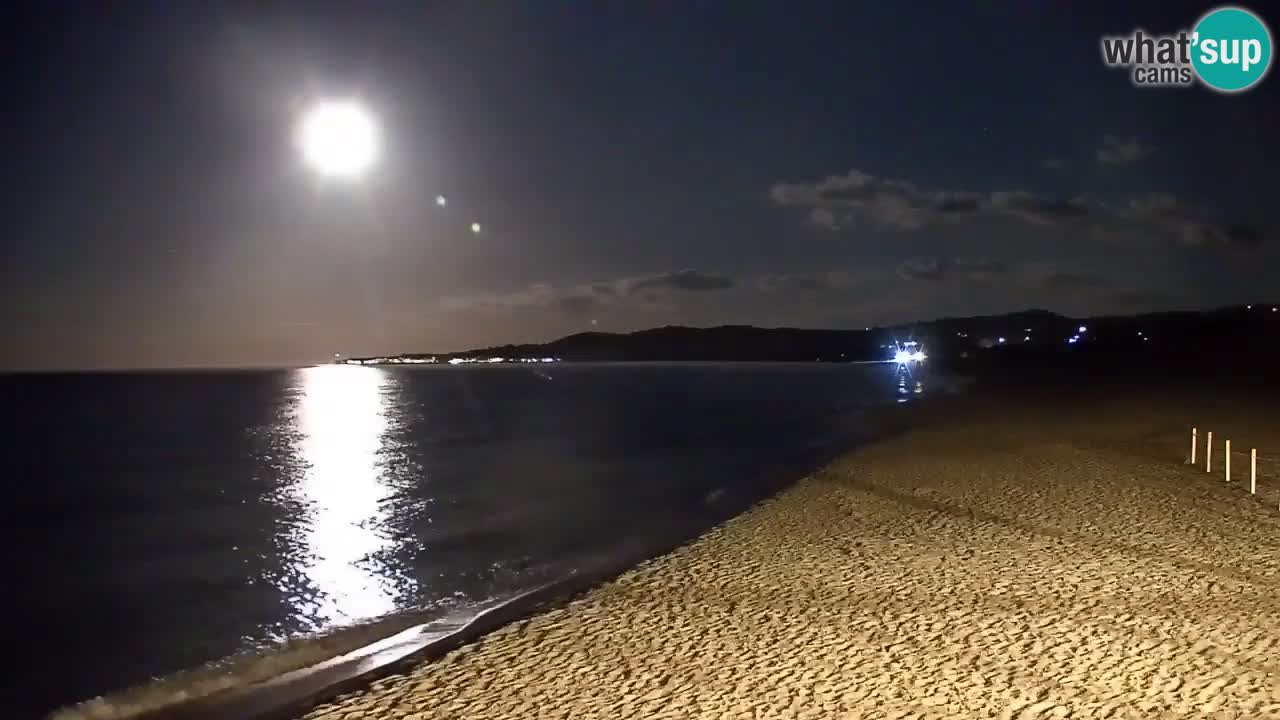 Live webcam La Caletta beach – Budoni – Sardinia – Italy