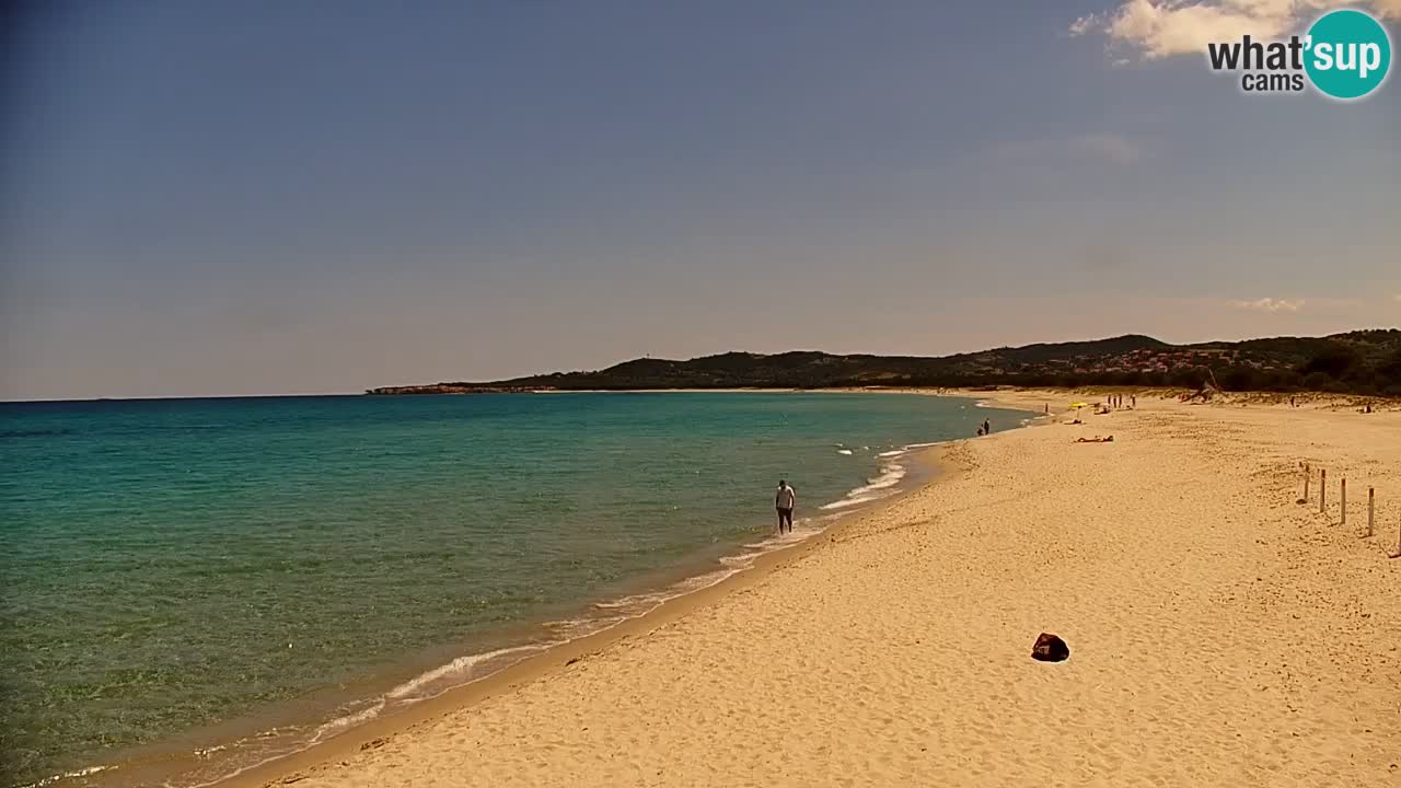Live webcam La Caletta beach – Budoni – Sardinia – Italy
