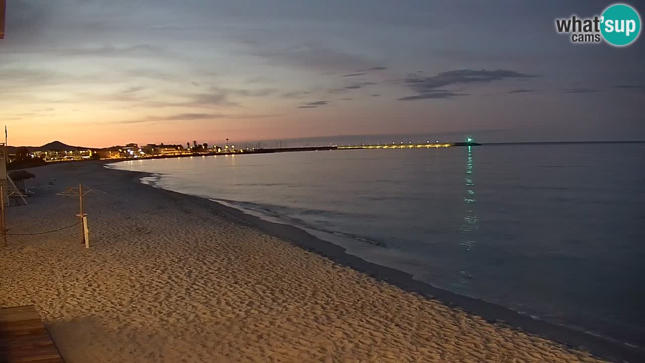 Live webcam La Caletta beach – Budoni – Sardinia – Italy