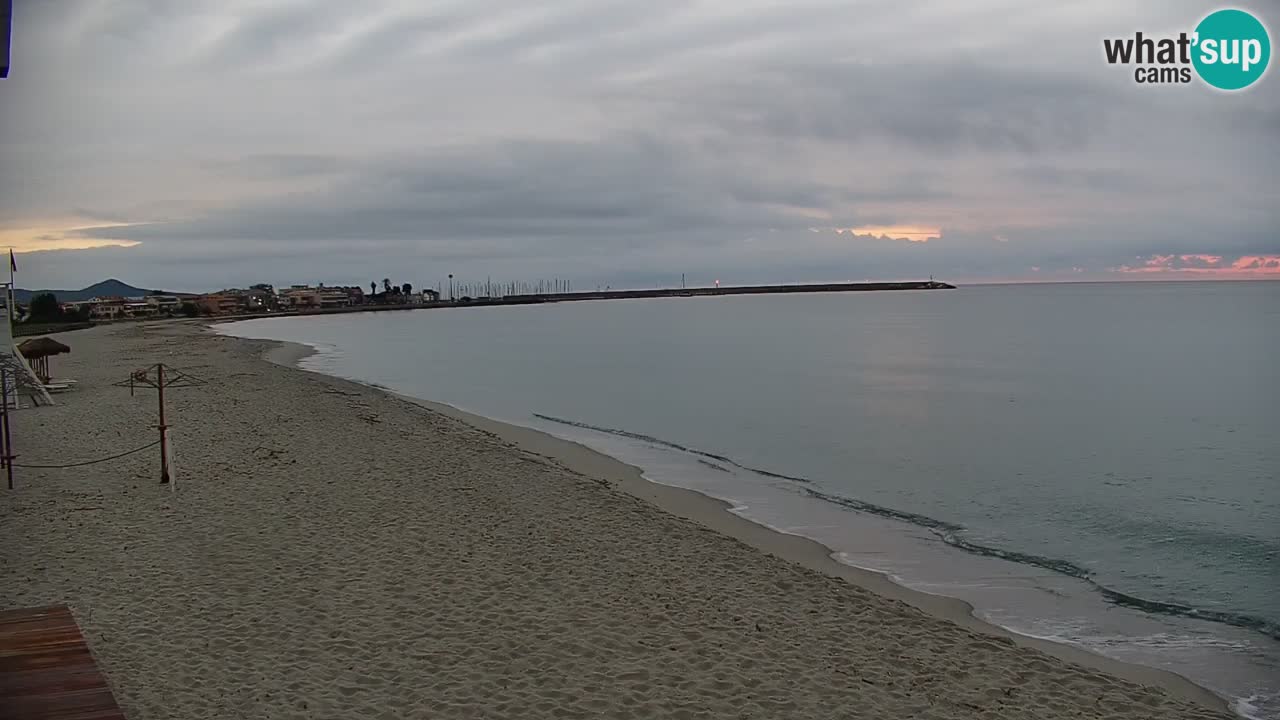 Live webcam La Caletta beach – Budoni – Sardinia – Italy