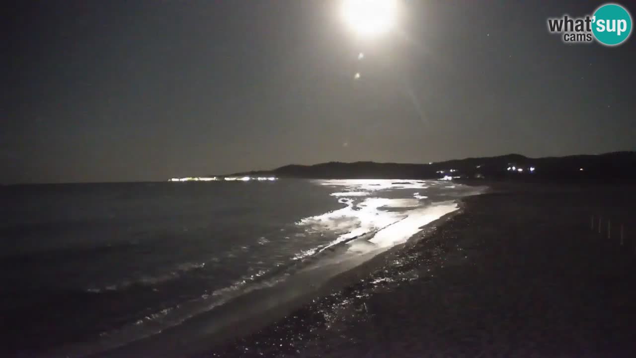 Webcam en vivo Playa La Caletta – Budoni – Cerdeña – Italia