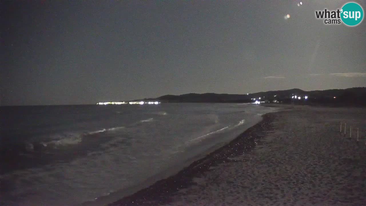 Live webcam La Caletta beach – Budoni – Sardinia – Italy