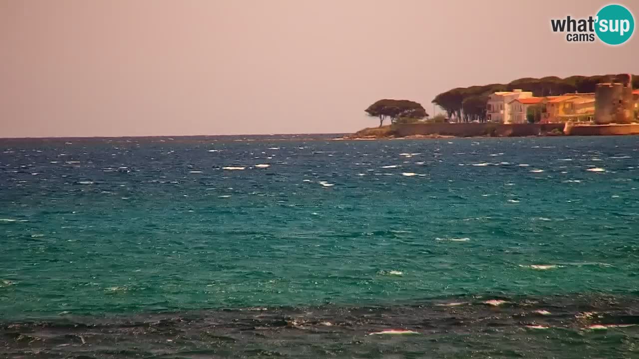 Spletna kamera v živo Plaža La Caletta – Budoni – Sardinija – Italija