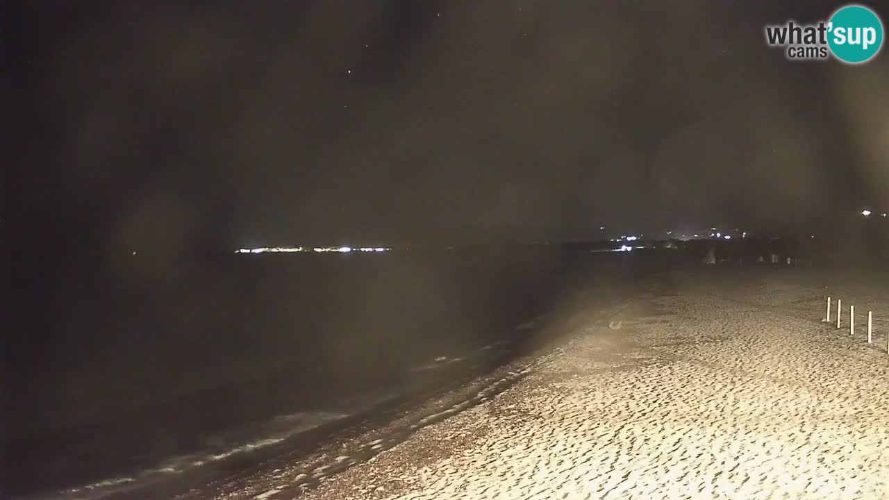 Spletna kamera v živo Plaža La Caletta – Budoni – Sardinija – Italija