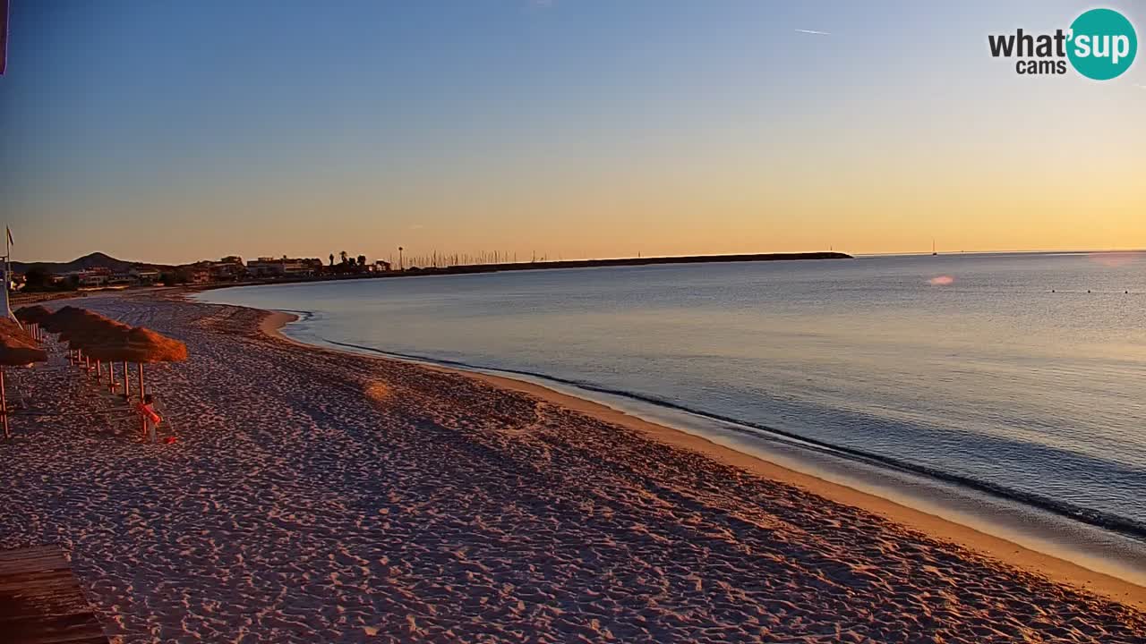 Web kamera uživo La Caletta plaža – Budoni – Sardinija – Italija