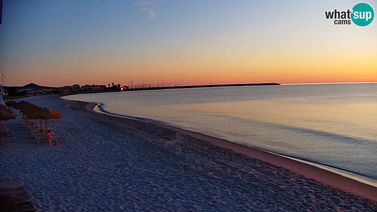 Live webcam La Caletta beach – Budoni – Sardinia – Italy