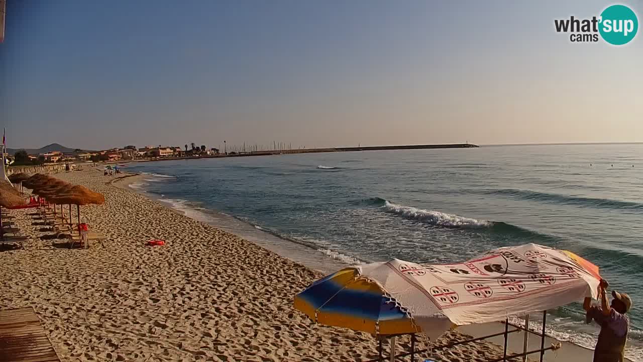 Live-Webcam Strand La Caletta – Budoni – Sardinien – Italien