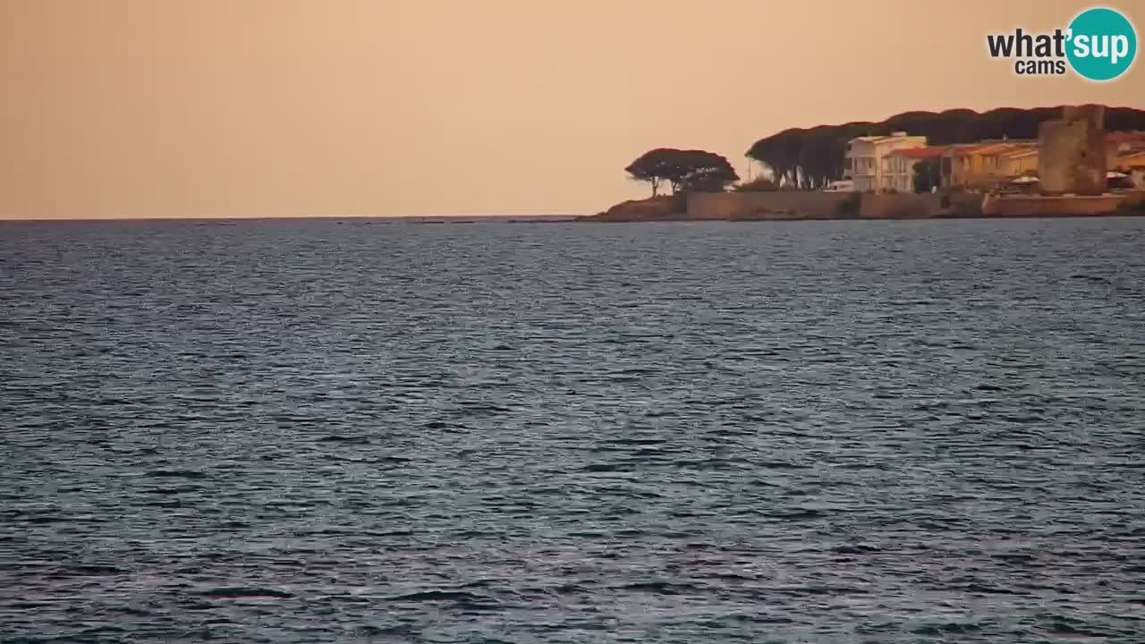 Spletna kamera v živo Plaža La Caletta – Budoni – Sardinija – Italija