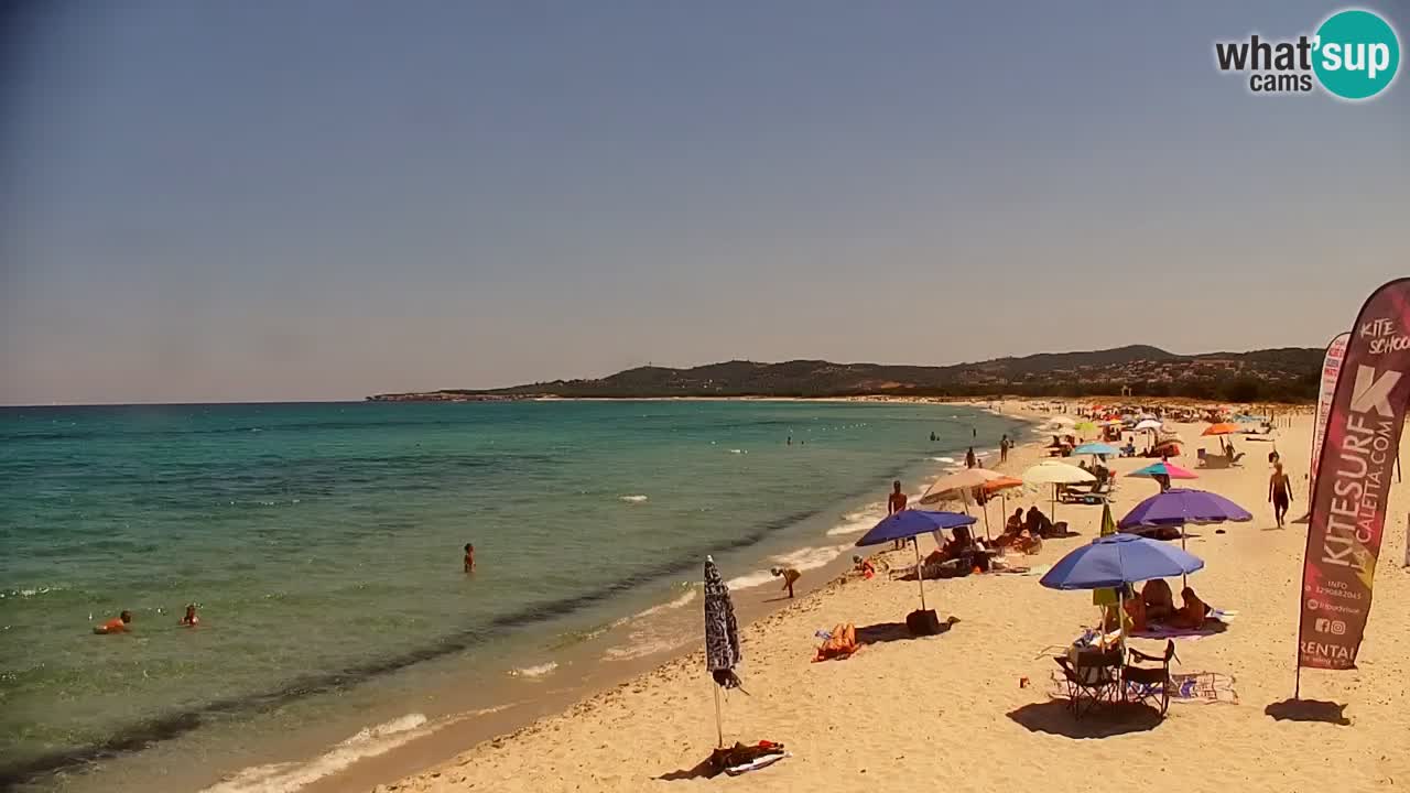 Live webcam La Caletta beach – Budoni – Sardinia – Italy