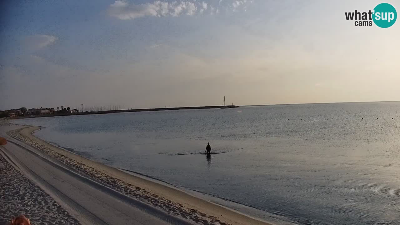 Webcam en direct Plage de La Caletta – Budoni – Sardaigne – Italie