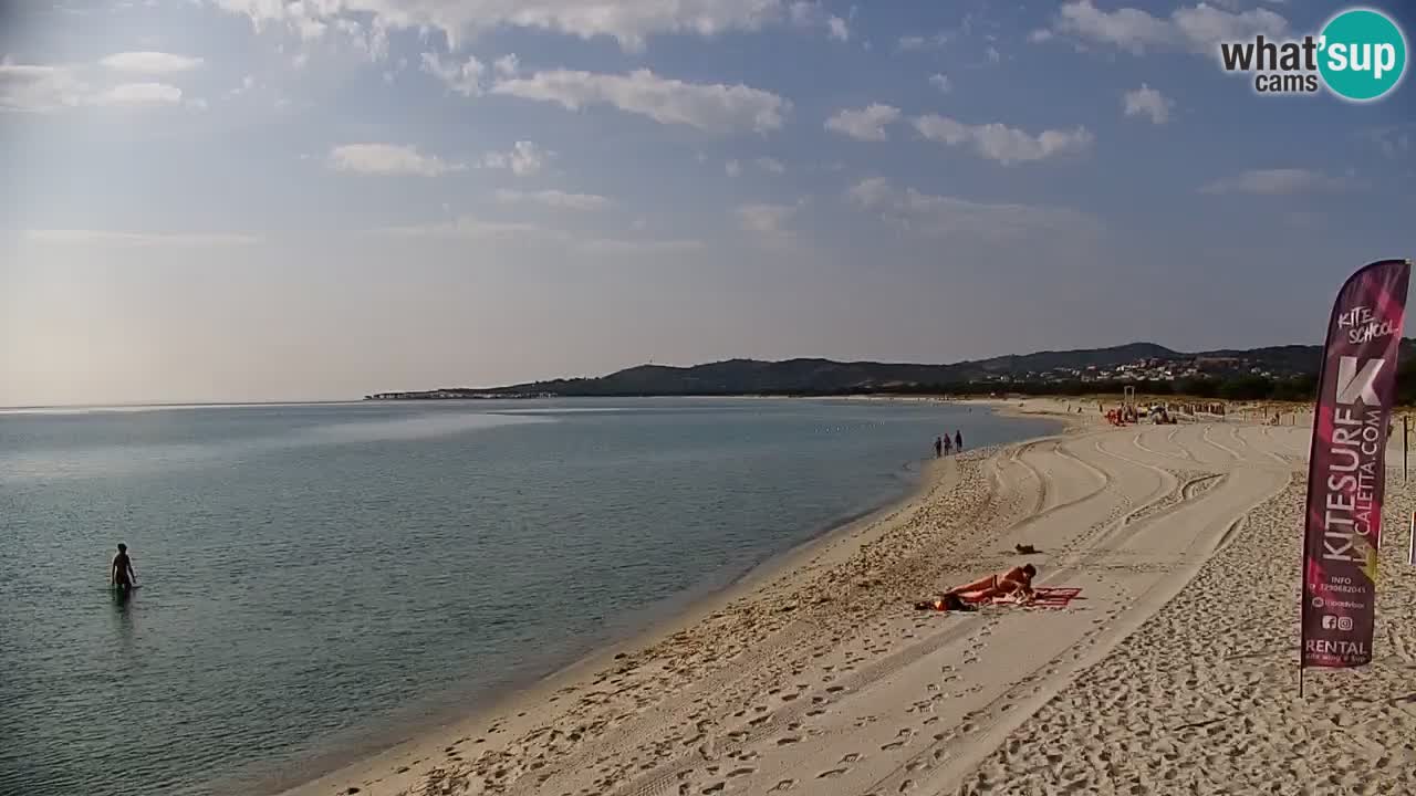 Live-Webcam Strand La Caletta – Budoni – Sardinien – Italien