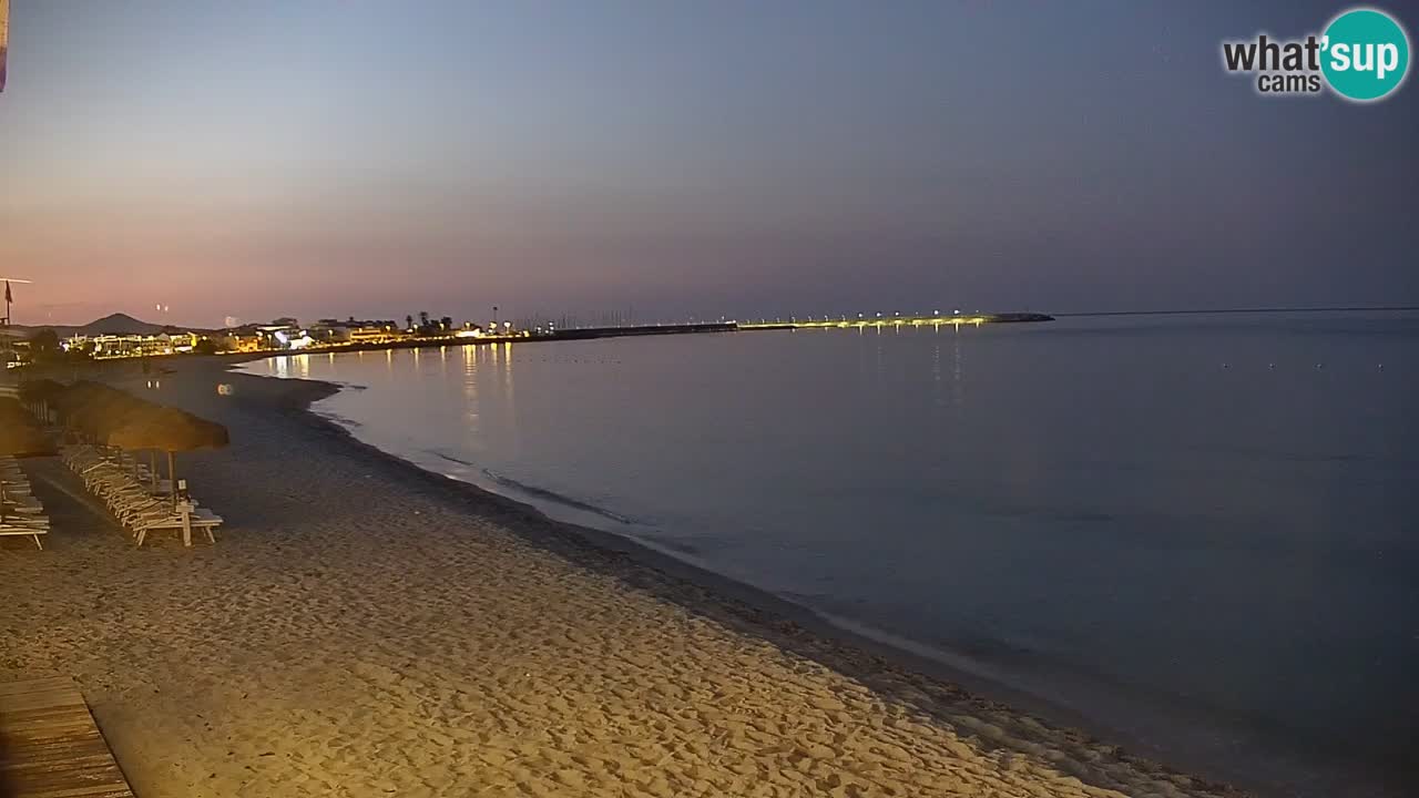 Live-Webcam Strand La Caletta – Budoni – Sardinien – Italien