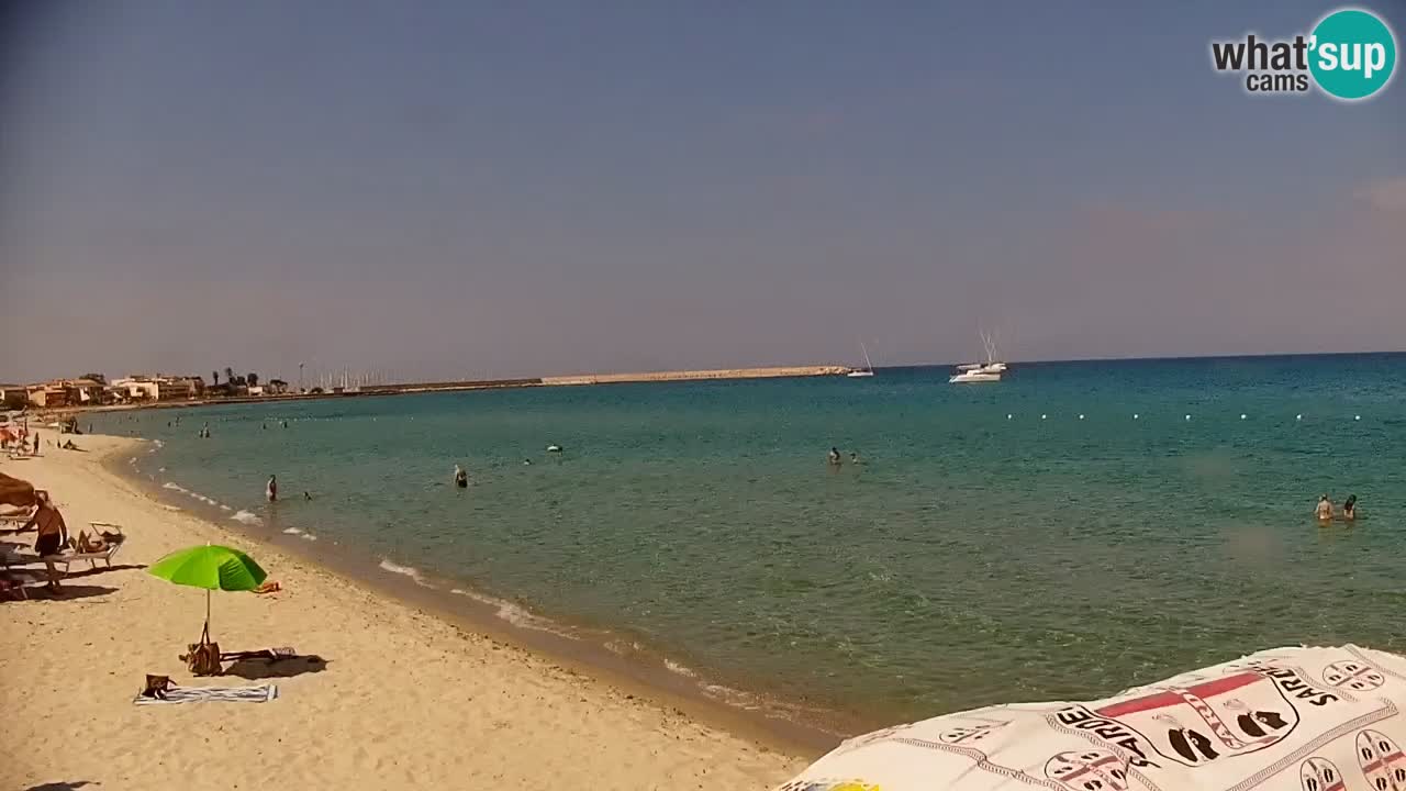 Live-Webcam Strand La Caletta – Budoni – Sardinien – Italien
