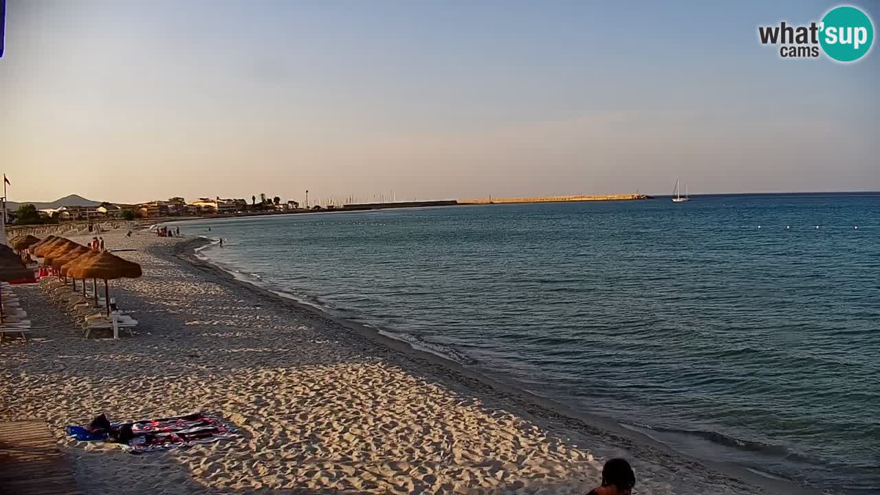 Webcam en direct Plage de La Caletta – Budoni – Sardaigne – Italie