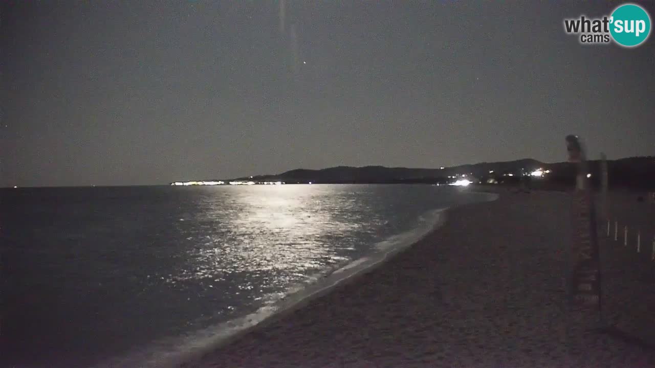 Live webcam La Caletta beach – Budoni – Sardinia – Italy