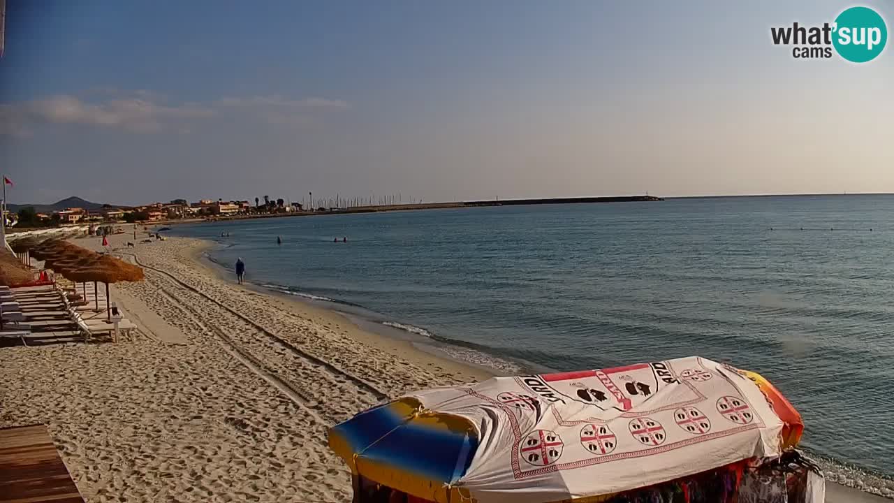 Live webcam La Caletta beach – Budoni – Sardinia – Italy