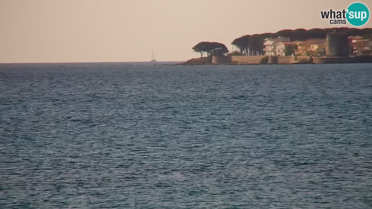 Spletna kamera v živo Plaža La Caletta – Budoni – Sardinija – Italija