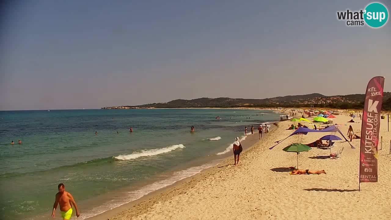 Live webcam La Caletta beach – Budoni – Sardinia – Italy