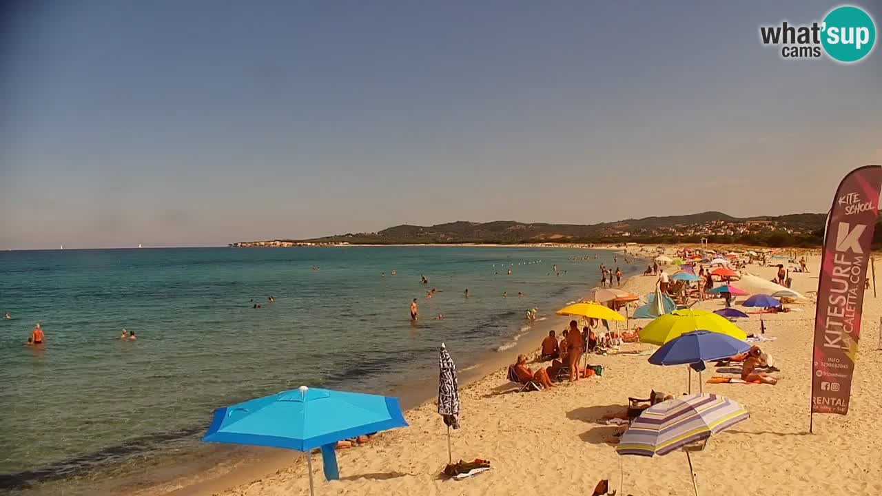 Live-Webcam Strand La Caletta – Budoni – Sardinien – Italien