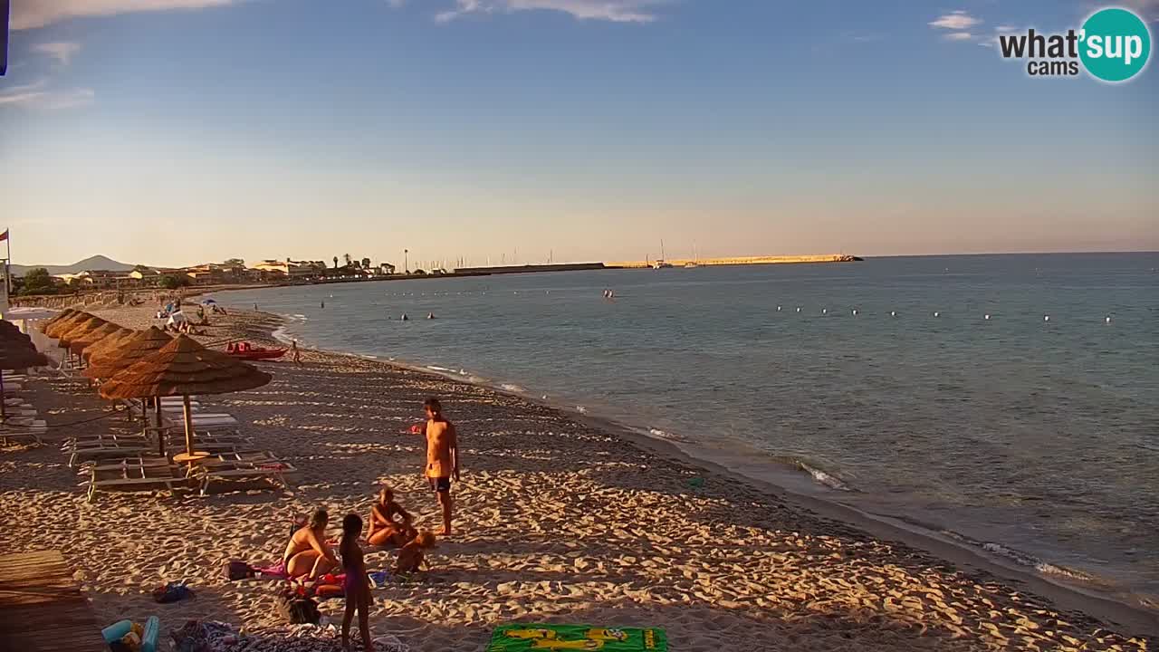 Webcam en direct Plage de La Caletta – Budoni – Sardaigne – Italie