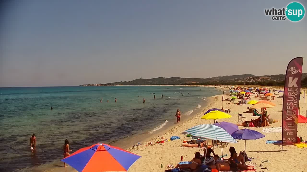 Live webcam La Caletta beach – Budoni – Sardinia – Italy