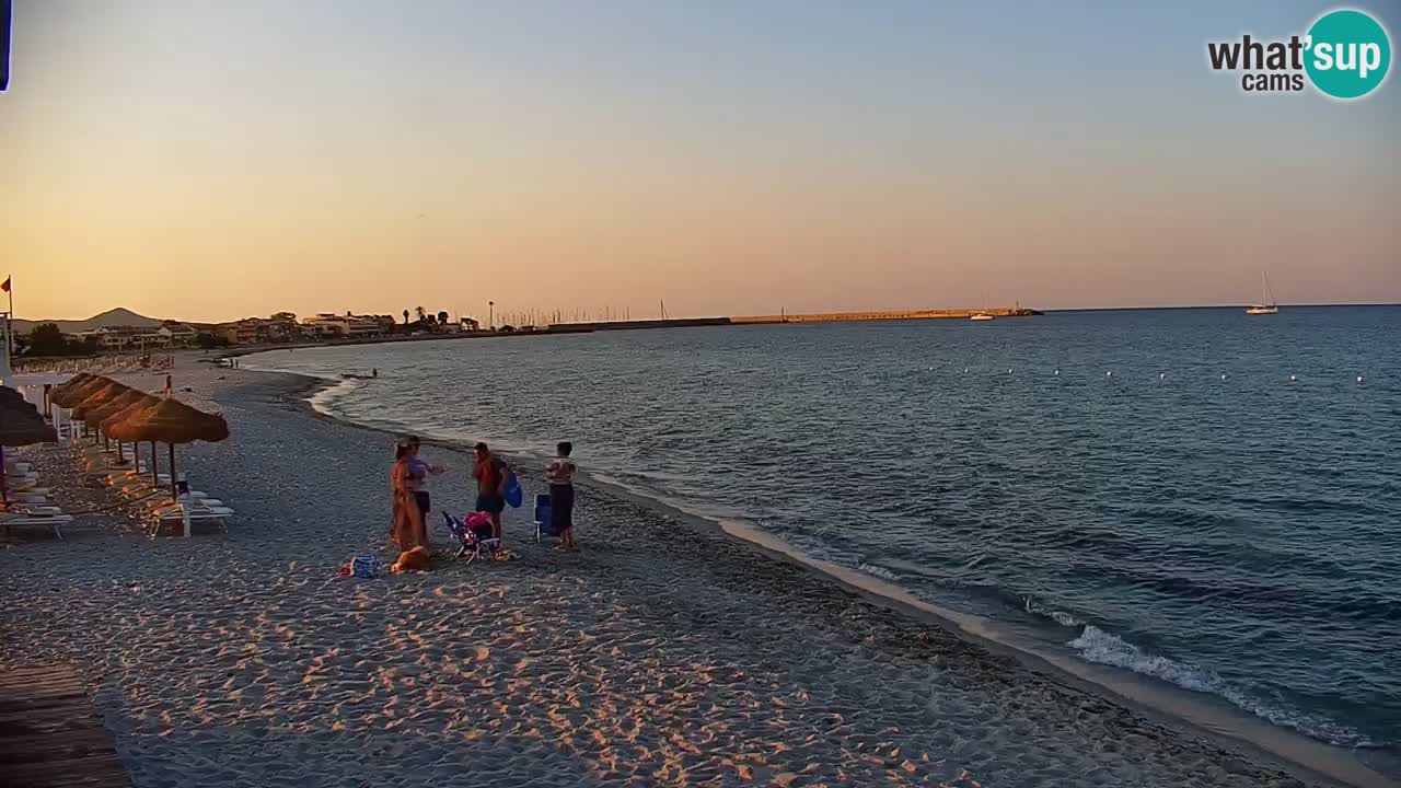 Webcam en direct Plage de La Caletta – Budoni – Sardaigne – Italie
