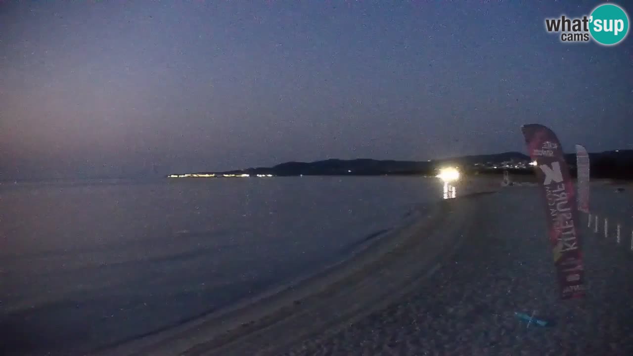 Spletna kamera v živo Plaža La Caletta – Budoni – Sardinija – Italija