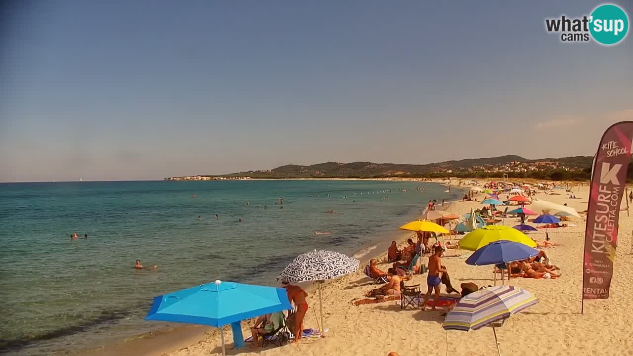 Live webcam La Caletta beach – Budoni – Sardinia – Italy