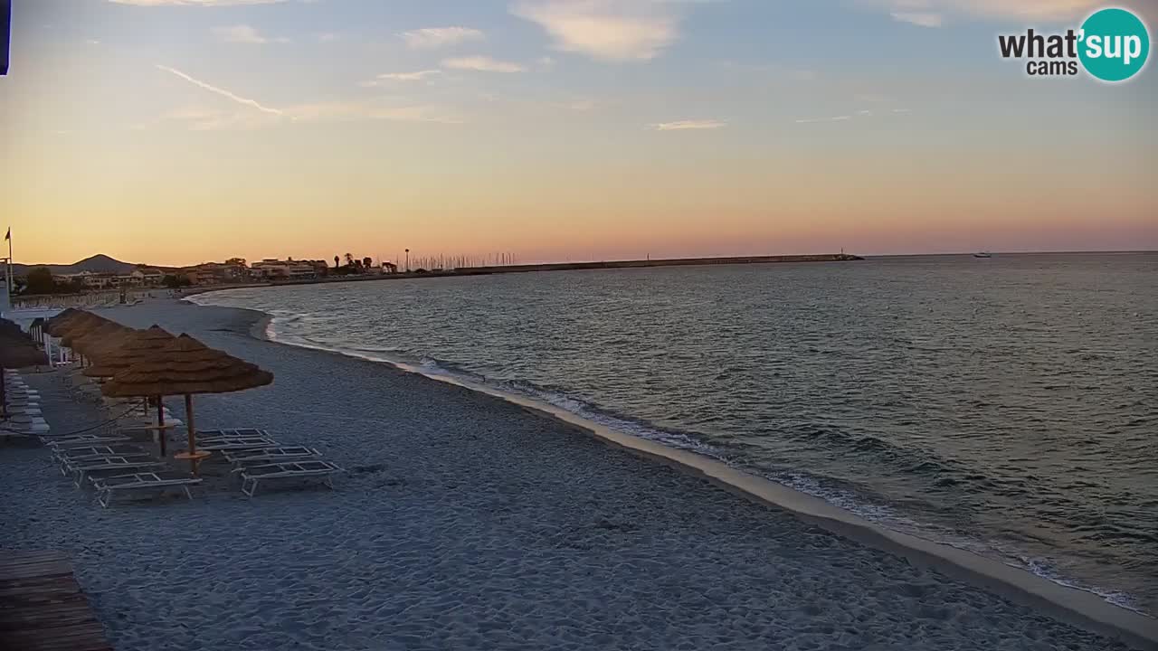 Live webcam La Caletta beach – Budoni – Sardinia – Italy